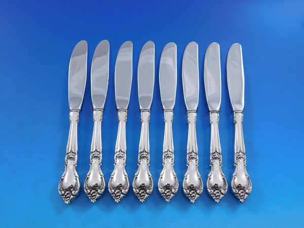 Alexandra by Lunt Sterling Silver Butter Spreader HH Modern 6 1/4" Set of 8