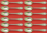 Fontaine by International Sterling Silver Teaspoon Set 12 pieces 6"