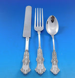 Alhambra by Whiting Sterling Silver Flatware Set 12 Service 43 pieces