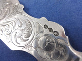 Dolphin by Albert Coles Sterling Ice Cream Slice AS Serrated w/Dolphins #2