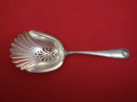 Dorchester by Watson Sterling Silver Almond Scoop Pierced 5 3/4" Serving