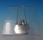 Sterling Silver Liquor Label "Rye" with Leaf and Berry Motif #353 (#5037)