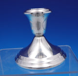 Old French by Gorham Sterling Silver Candlestick Pair #838 3" x 3 1/4" (#8967)