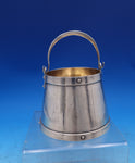 Gorham Sterling Silver Milk Pail faux Wood finish Swing Handle c1872 (#7428)