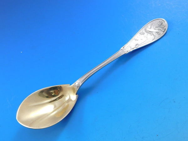 Japanese by Tiffany and Co Sterling Silver Ice Cream Spoon GW Beveled 5 7/8"