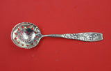 Berry by Whiting Sterling Silver Sugar Sifter Ladle fluted w/ blueberries 6"