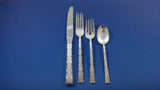 Madrigal by Lunt Sterling Silver Flatware Service For 12 Set 51 Pieces