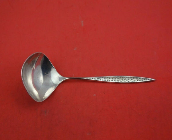 Snowflake by International Sterling Silver Gravy Ladle 7" Serving Heirloom
