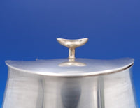 Contour by Towle Sterling Silver Coffee Set 3pc w/ Blue Lucite Handle (#7584)