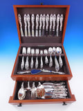 Decor by Gorham Sterling Silver Flatware Service for 12 Set Service 121 Pieces