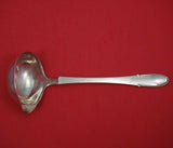 Beaded by Georg Jensen Sterling Silver Gravy Ladle with Spout 7 1/4" Serving