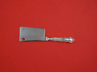 Meadow Rose by Wallace Sterling Silver Cheese Cleaver custom made 6 5/8"