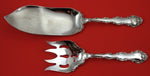 Strasbourg by Gorham Sterling Silver Fish Serving Set w/ applied lacing 11 1/2"