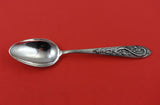 Teh Ling .935 Chinese Silver Serving Spoon with Detailed Dragon 8" Heirloom