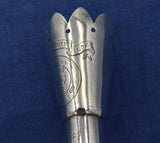 English Sterling Tussie Mussie with Fox and Presentation Hunting Trophy (#J7465)
