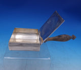 Cartier Sterling Silver Serving Dish Wood Handle Silent Butler 3 3/4" (#7049)