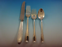 Leonore by Manchester Sterling Silver Flatware Set For 8 Service 40 Pieces