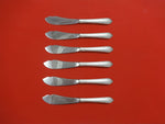 Wild Flower by Royal Crest Sterling Silver Trout Knife Set 6pc. HHWS  Custom