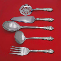 Sir Christopher by Wallace Sterling Silver Thanksgiving Set 5pc HH WS Custom