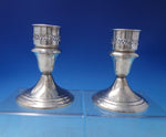 Old French by Gorham Sterling Silver Candlestick Pair #661 Weighted (#5812)