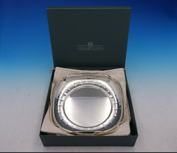 Uno Argento Italian Italy Sterling Silver Oyster Dish New in Box #082 (#4535)