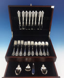 Grande Baroque by Wallace Sterling Silver Flatware Set Service 36 Pieces