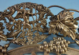 Theodore Starr Sterling Silver Basket with Cherubs and Grapes #2296 (#1326)