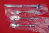 King Louis by International Sterling Silver Dinner 4-pc Place Setting New