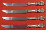 Francis I by Reed and Barton Sterling Silver Steak Knife Set Texas Sized Custom