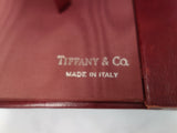 Tiffany and Co Red Leather Picture Frame c. 1940 6 1/2" x 4 1/2" Vintage (#6186)