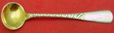 Colonial by Gorham Sterling Silver Salt Spoon Master Gold Washed 3 1/2"