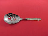 Violet by Wallace Sterling Silver Vegetable Spoon Pierced Scalloped HH WS Custom