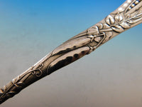 Vine by Tiffany and Co. Sterling Silver Salad Serving Fork with Pea Pod 10 3/4"