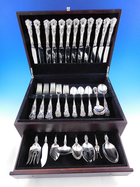 Buttercup by Gorham Sterling Silver Flatware Set for 12 Service 68 pcs Dinner