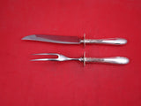 Heiress by Oneida Sterling Silver Steak Carving Set 2pc Knife 9 3/4" Fork 8 5/8"