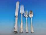 Arcadia by SSMC - Saart Sterling Silver Flatware Set 12 Service 105 pcs S Mono