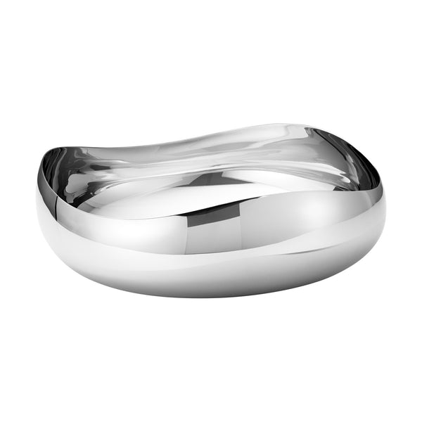 Cobra by Georg Jensen Stainless Steel Mirror Polished Serving Bowl Large - NOS