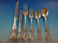 Debussy by Towle Sterling Silver Flatware Set For 12 Service 77 Pcs Dinner Size