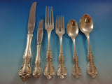 Debussy by Towle Sterling Silver Flatware Set For 12 Service 77 Pcs Dinner Size