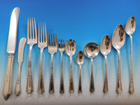 Virginia Lee by Towle Sterling Silver Flatware Set 8 Service 111 Pcs Dinner