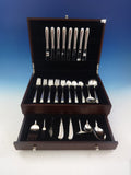 Silver Flutes by Towle Sterling Silver Flatware Set For 8 Service 54 Pieces