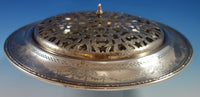 International Sterling Silver Flower Arranger #V32-1 w/ Silverplate Top (#2521)