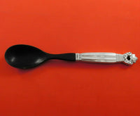 Acorn by Georg Jensen Sterling Silver Preserve Spoon HH with Horn 7" Serving