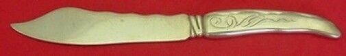 Lap Over Edge Acid Etched by Tiffany & Co. Sterling Fish Knife HH AS 8"