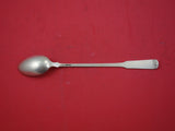 Colonial Fiddle by Watson Sterling Silver Iced Tea Spoon 7 5/8" Vintage