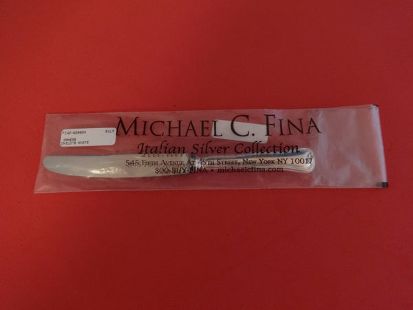 Danese by Fina-Italy Sterling Silver Child'S Knife 7 1/4" New