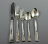 Classic Rose by Reed & Barton Sterling Silver Flatware Set 12 Service 66 Pieces