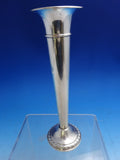 Rogers Sterling Silver Bud Vase Gadroon Border #1980 Weighted 7 1/2" x 4" #8637