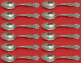 Francis I by Reed & Barton New Script Sterling Silver Demitasse Spoon Set of 12