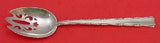 Madrigal by Lunt Sterling Silver Pierced Serving Spoon Original 8 1/4"